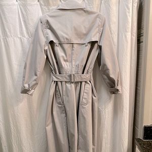 Vintage grey trench coat